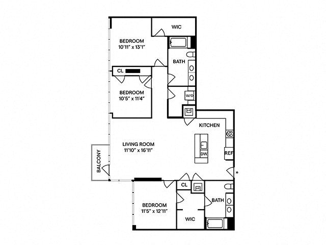 C4 - Penthouse floor plan